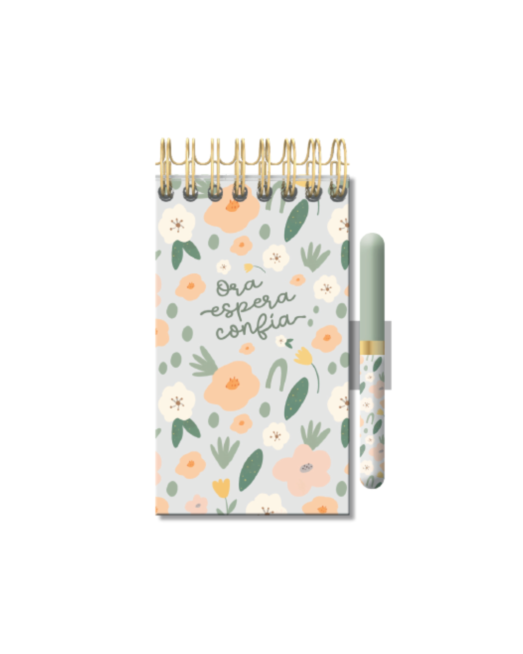 Notepad & Bolígrafo | Ora Espera Confía - The Perfect Gift