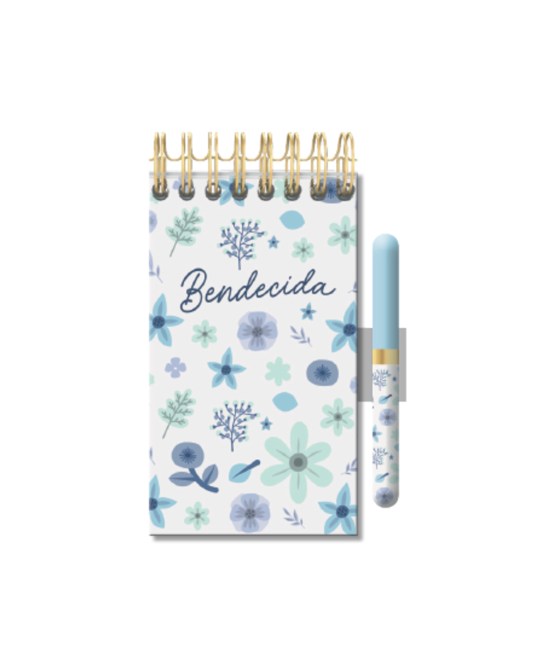Notepad & Bolígrafo | Bendecida - The Perfect Gift