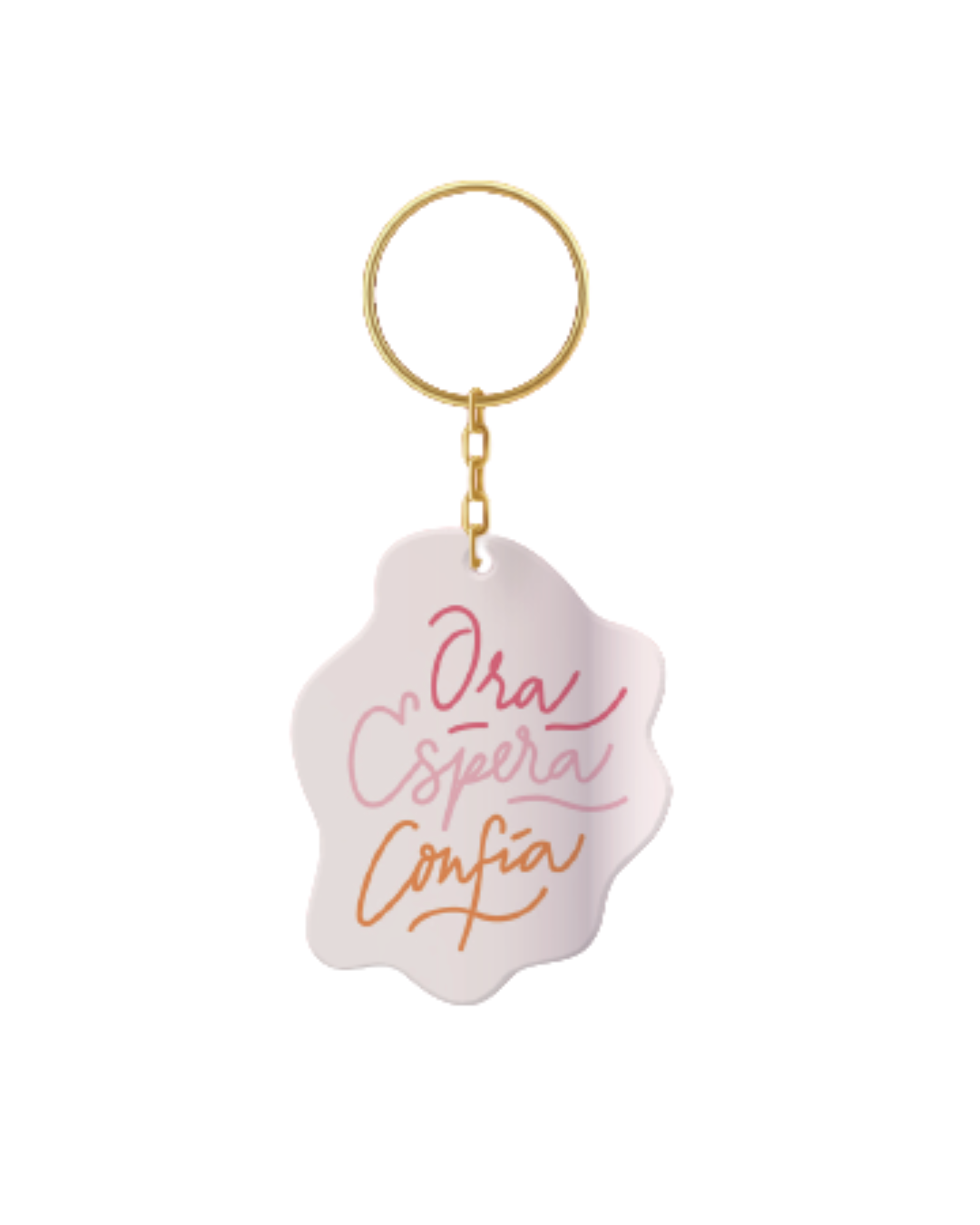 Llavero acrílico | Ora Espera Confía - The Perfect Gift