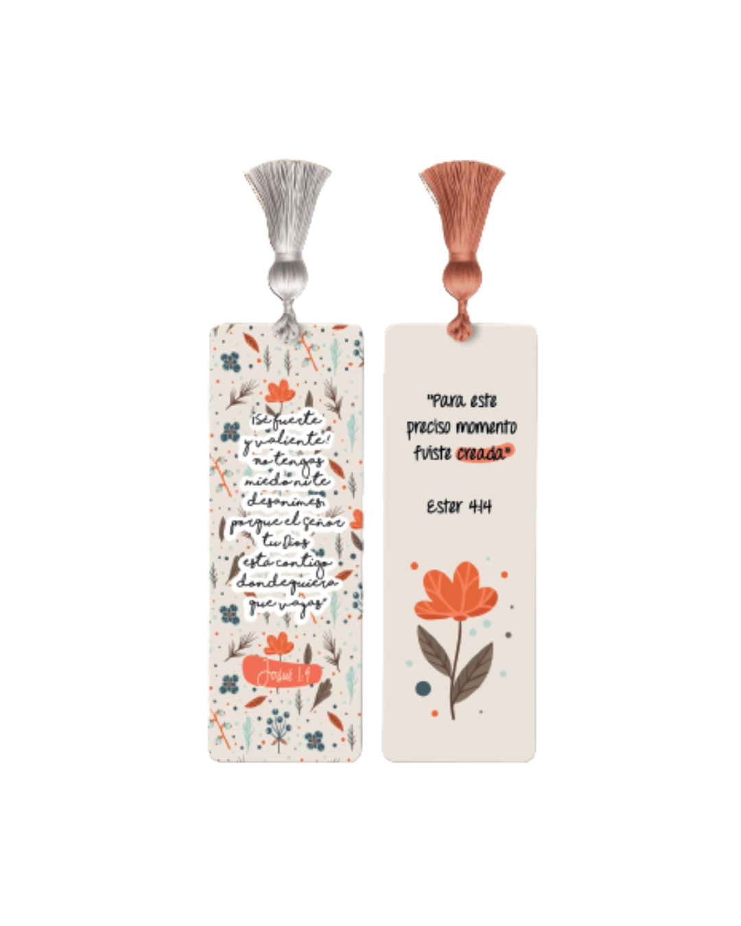 Marcador con borla | Sé fuerte y valiente - The Perfect Gift