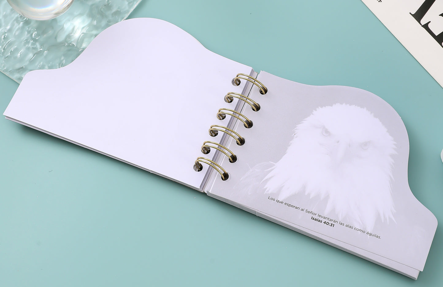 Los que esperan al Señor ... Isaías 40:31 | Libretas Troqueladas - The Perfect Gift