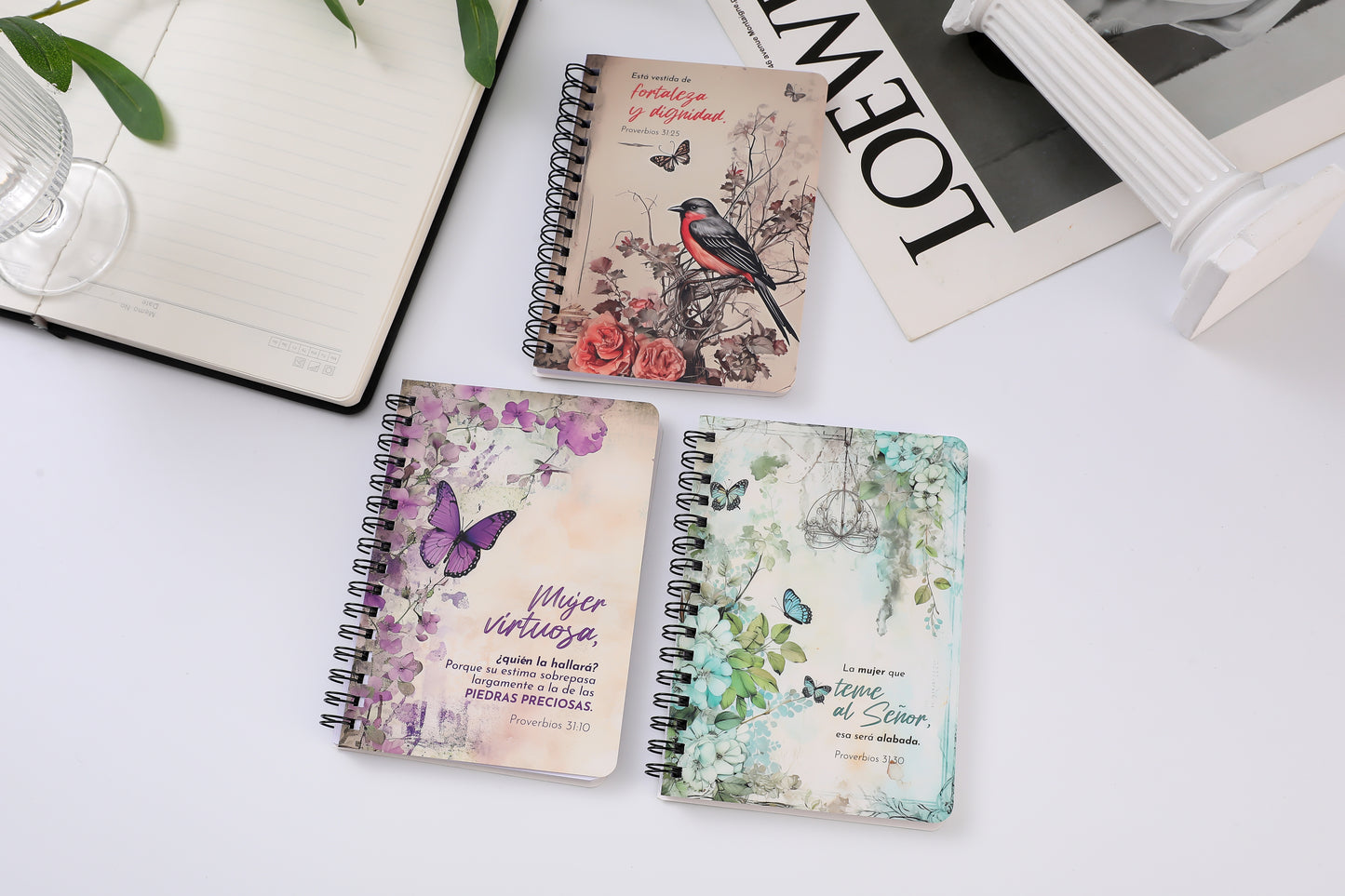 Libretas de Bendición Mujer Virtuosa (Paquete de 3) - The Perfect Gift