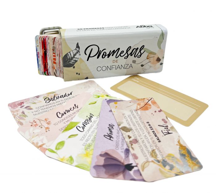 De Confianza - Promesas caja metálica - The Perfect Gift