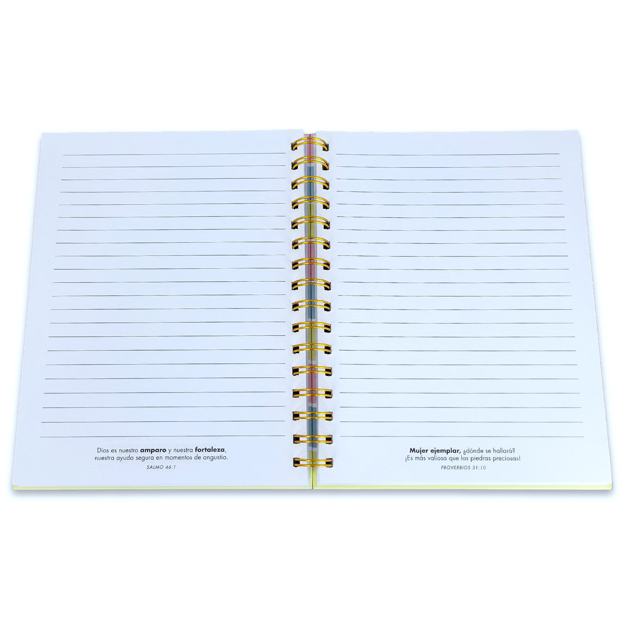Journal Espiral con Elástico: Confía en el Señor - The Perfect Gift
