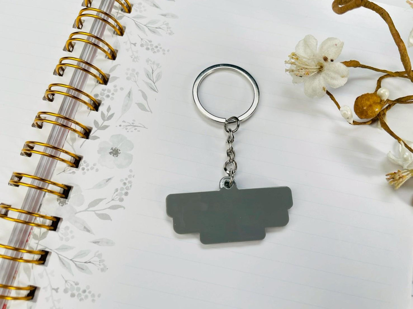 Llavero Caucho | Confia en el Señor de todo Corazon - The Perfect Gift