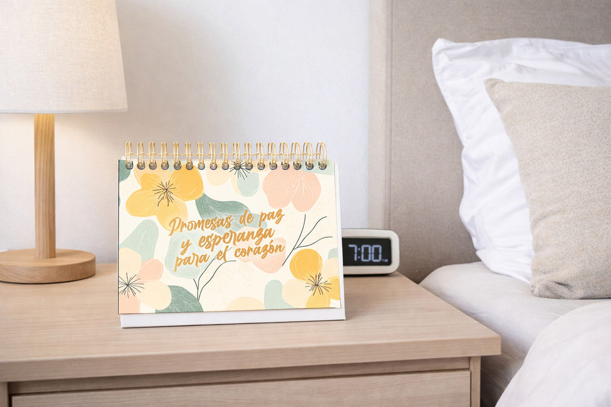 Calendario Perpetuo de mesa - Promesas de Paz y Esperanza - The Perfect Gift