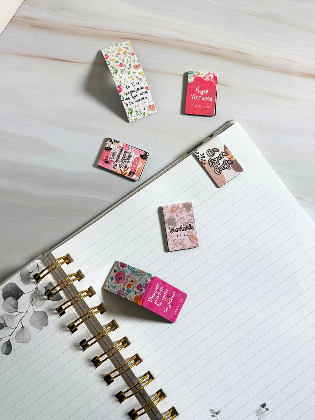 Marcadores magnéticos | Floral - The Perfect Gift