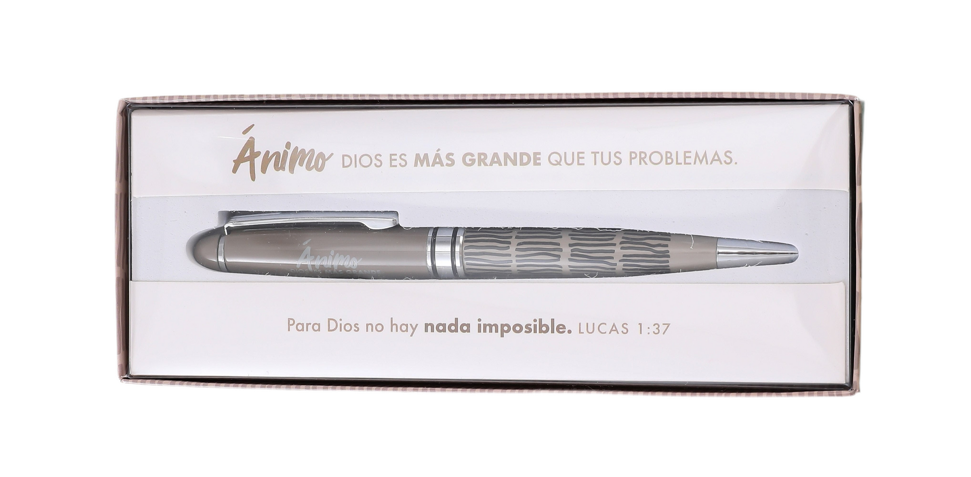Bolígrafo de Lujo en Caja de Regalo – Ánimo - The Perfect Gift