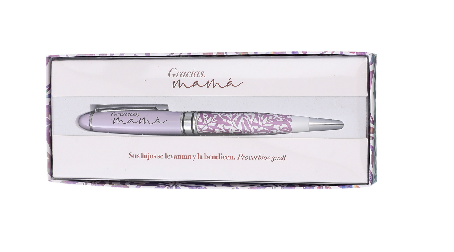 Bolígrafo de Lujo en Caja de Regalo – Gracias, Mamá - The Perfect Gift
