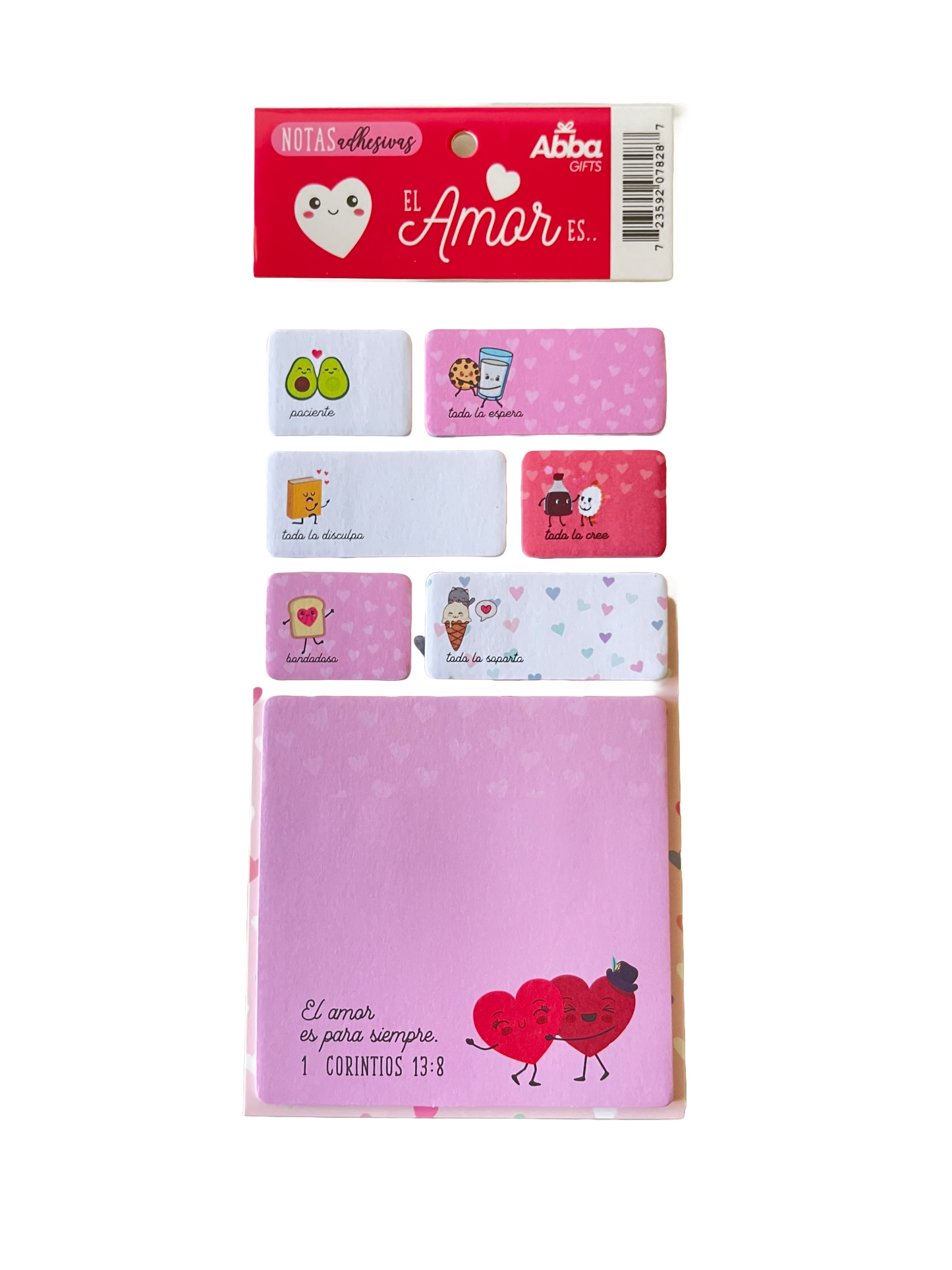 Pack notes sticky Amor - The Perfect Gift
