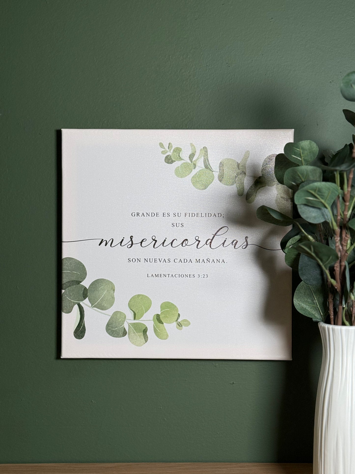 Cuadro canva | Misericordias nuevas - The Perfect Gift