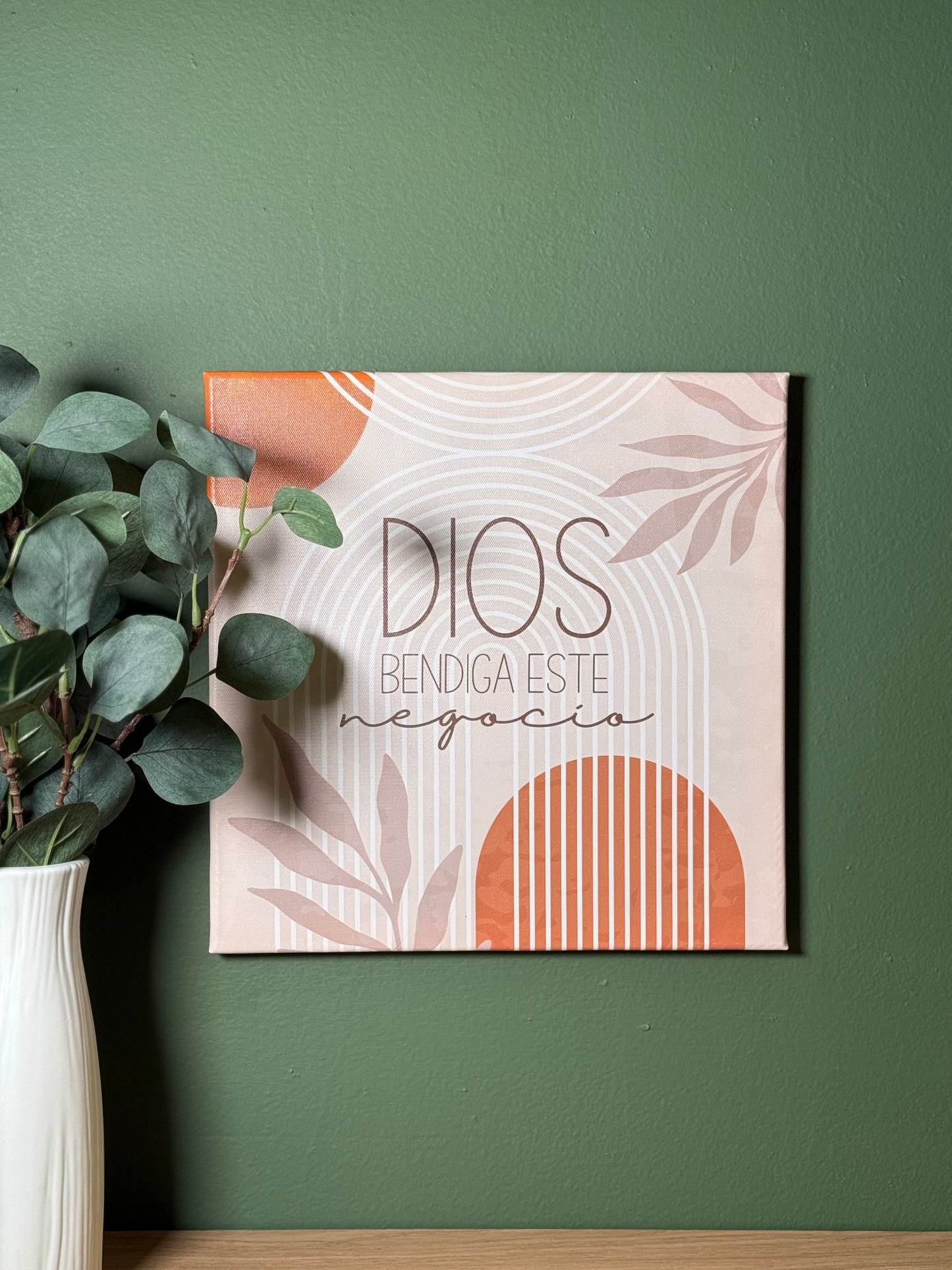 Cuadro canva | Dios bendiga este negocio - The Perfect Gift