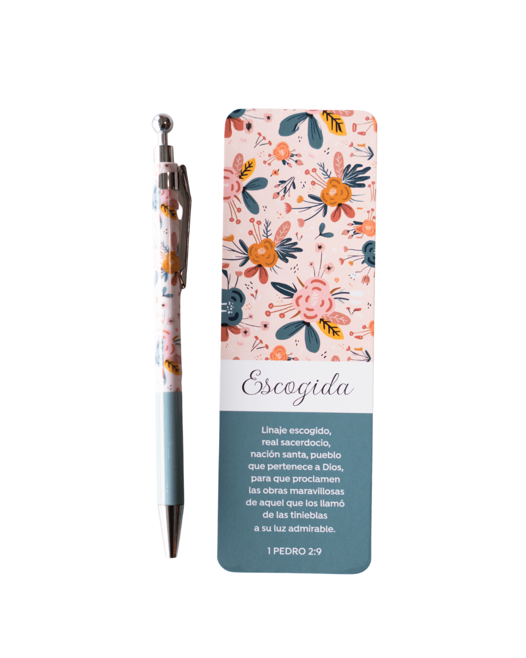 Marcador y Bolígrafo Elegance | Escogida - The Perfect Gift