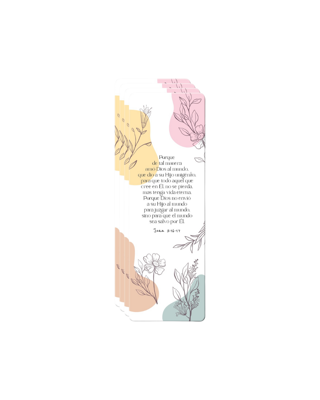 Pack de 25 marcadores | Juan 3:16 - The Perfect Gift