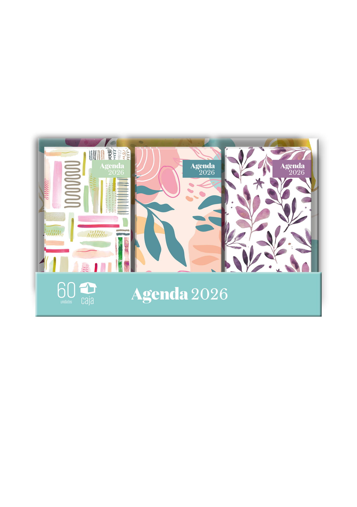 Display Agendas Pocket 2026 - 60 unidades - The Perfect Gift