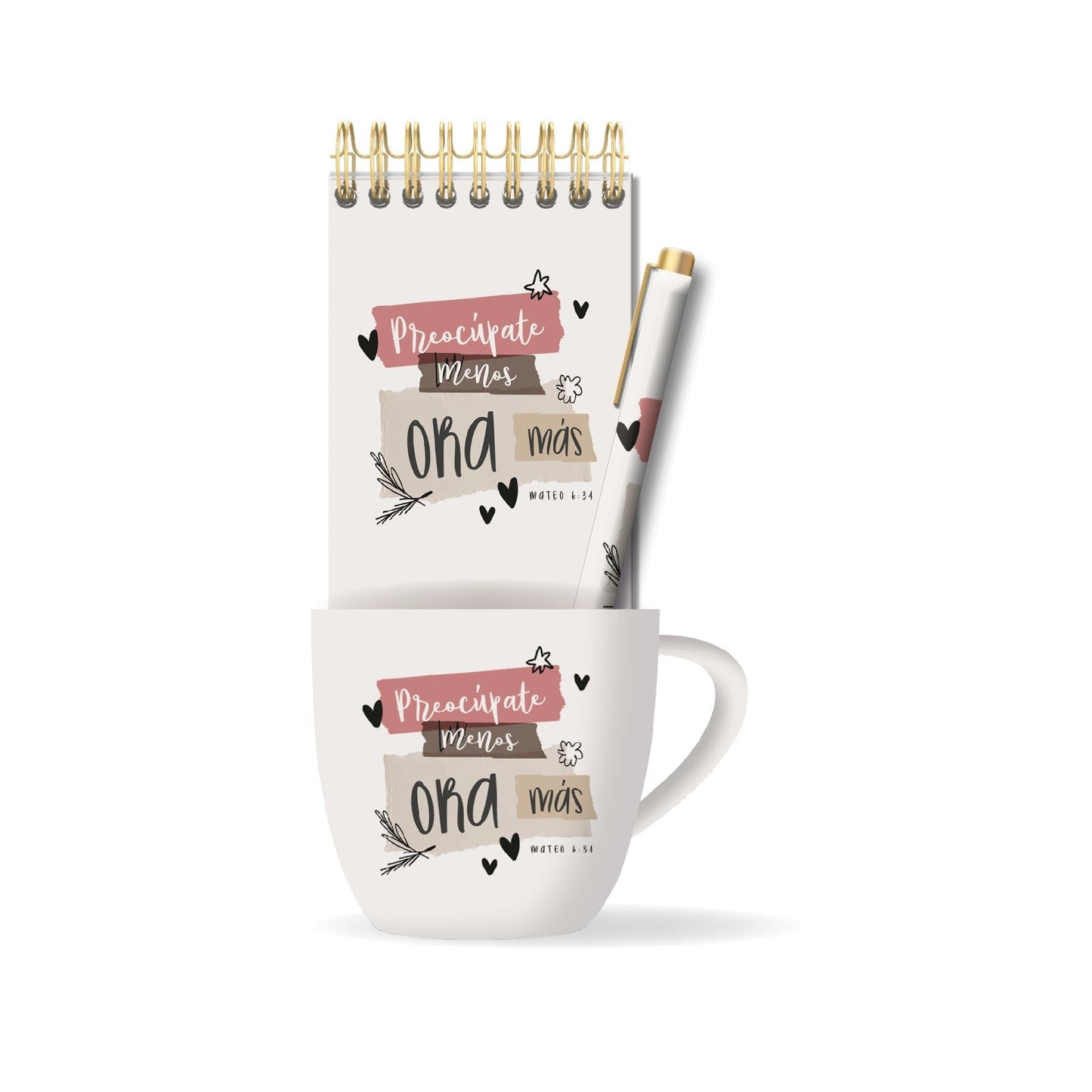 Set de Regalo | Preocúpate menos, ora más - The Perfect Gift