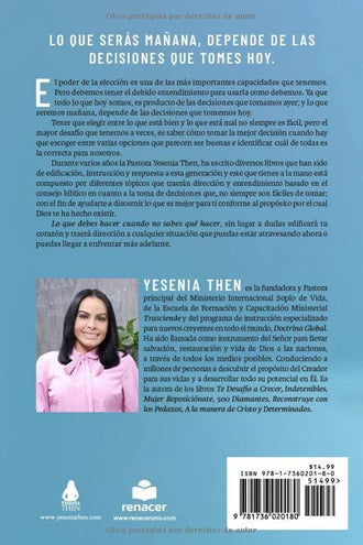 Lo que debes hacer, cuando no sabes que hacer - Yesenia Then - The Perfect Gift