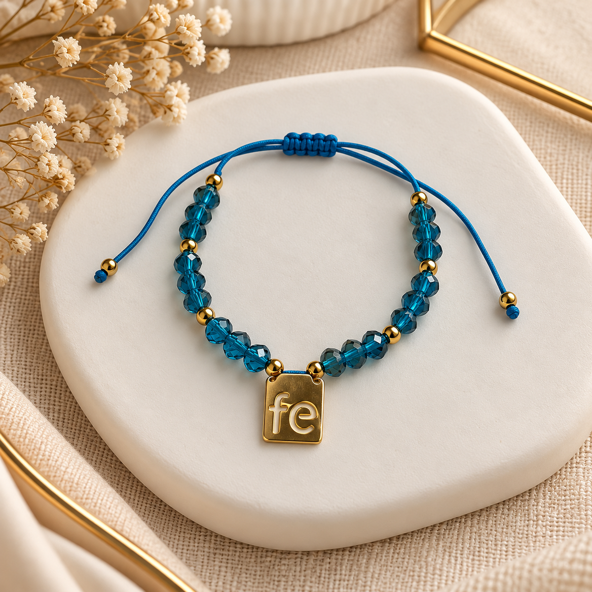 Pulsera FE Azul