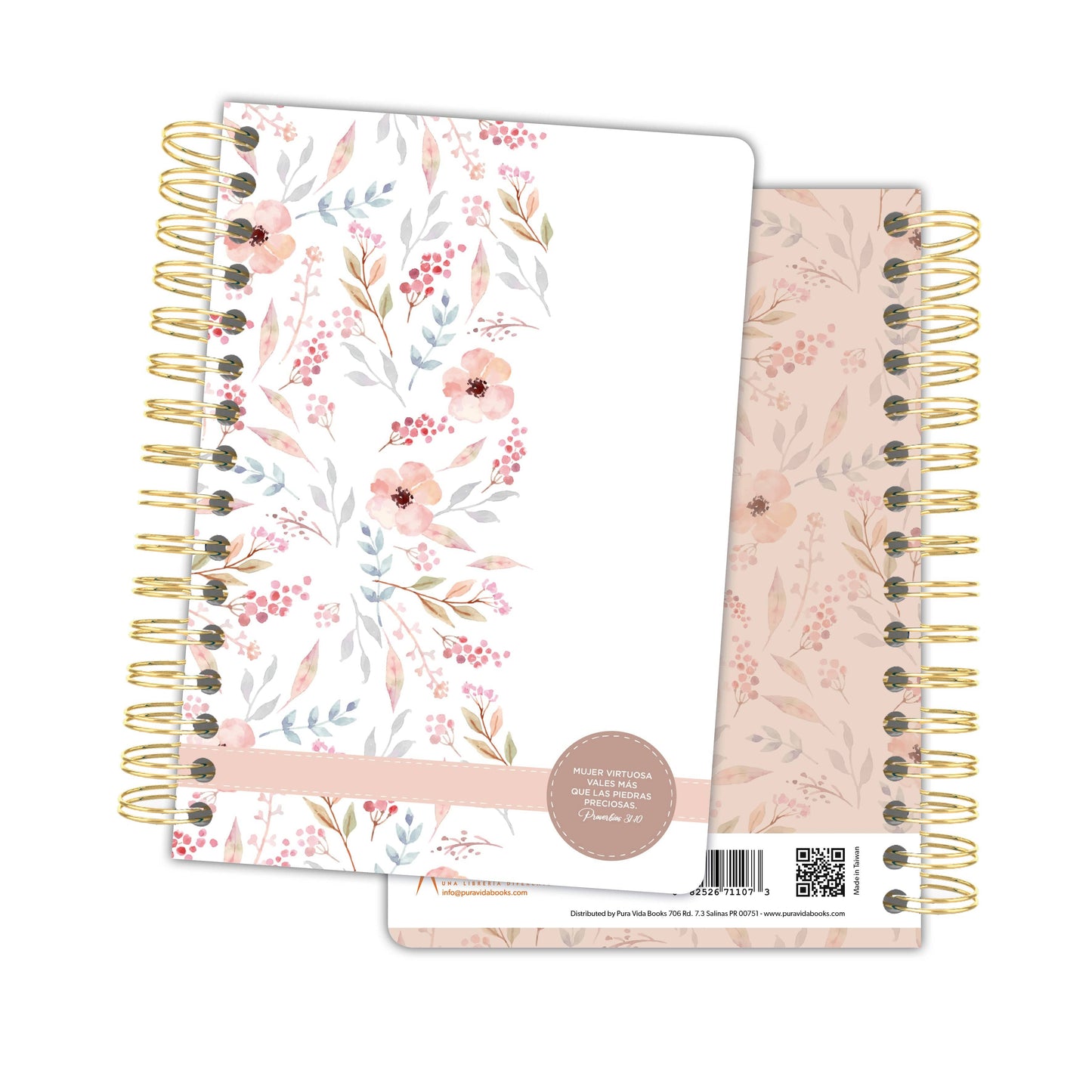 Journal Floral Mujer Virtuosa - The Perfect Gift