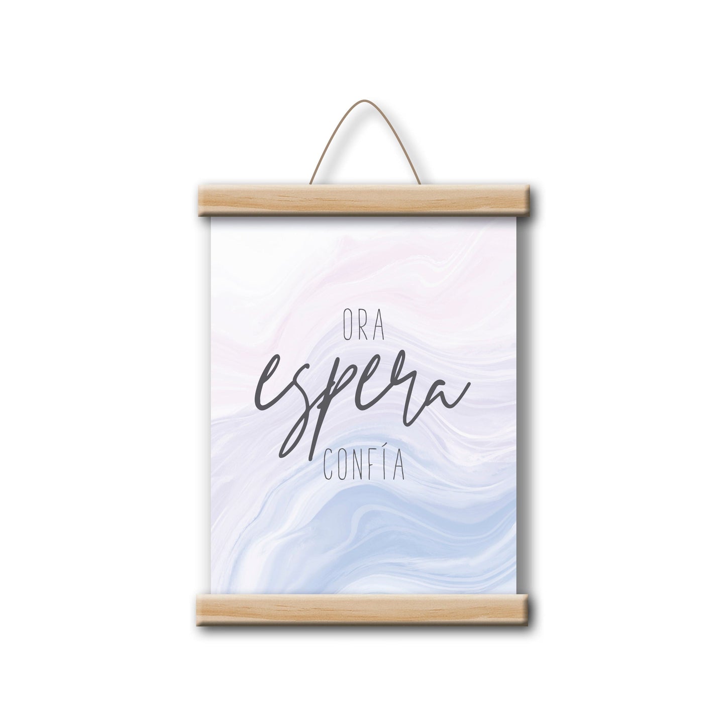 Cuadro Canvas Scroll - Ora Espera Confía - The Perfect Gift