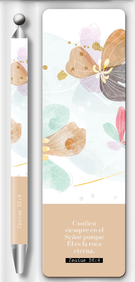 Confien Siempre en el Señor - Marcador y Bolígrafo - The Perfect Gift