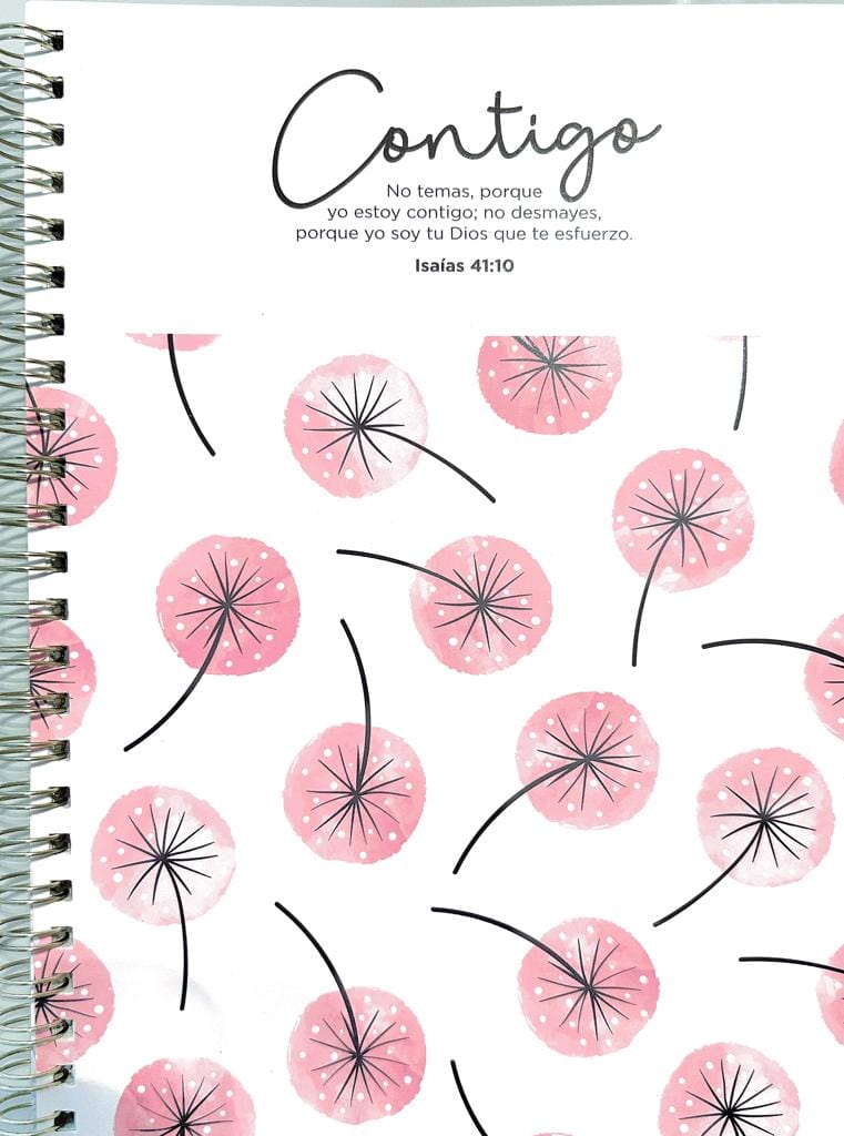 Contigo - Libretas Lineas Flores II - The Perfect Gift
