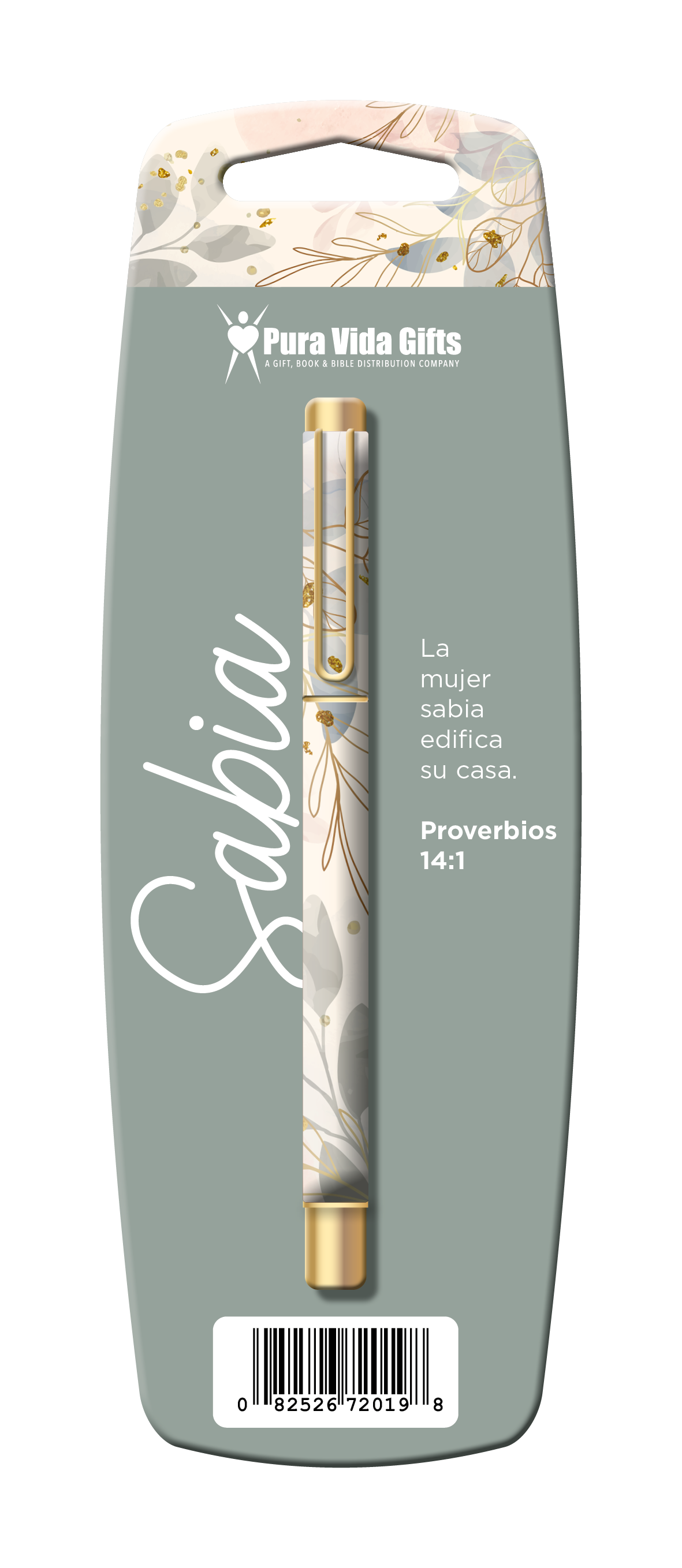 Bolígrafo | Sabia | Proverbios 14:1 - The Perfect Gift