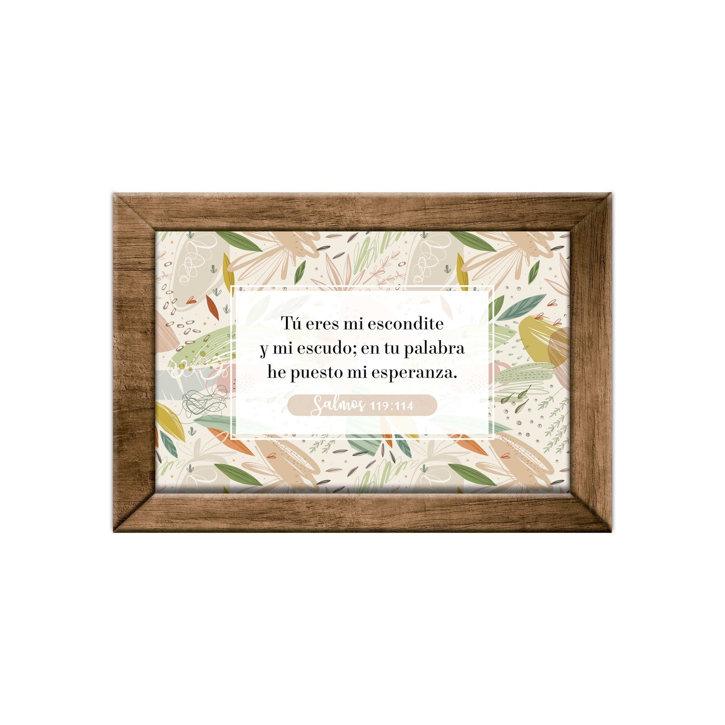 Tu Eres mi Escondite - Cuadro de Madera 27 x 17 - The Perfect Gift