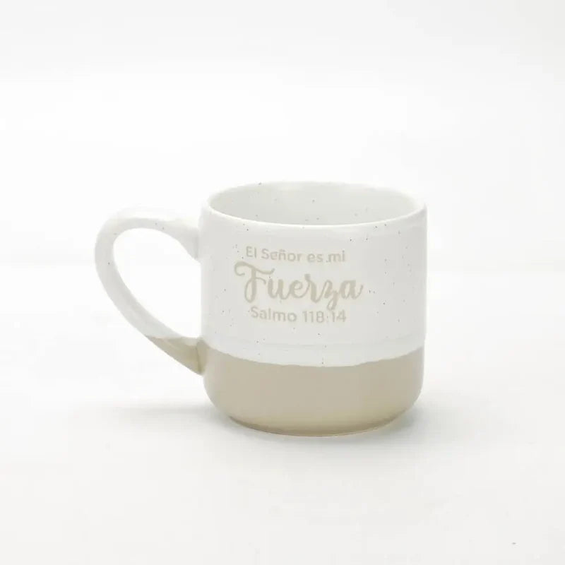 Taza Colección Acuarela - El Señor es mi Fuerza... - The Perfect Gift