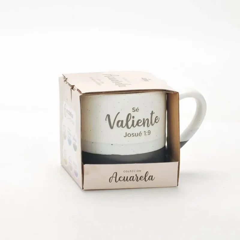 Taza Colección Acuarela - Se Valiente... - The Perfect Gift