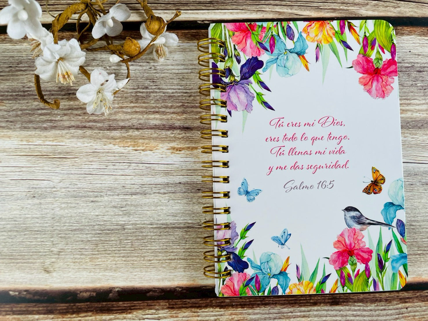 Pack libreta anillada con bolígrafo. Tú eres mi Dios - The Perfect Gift