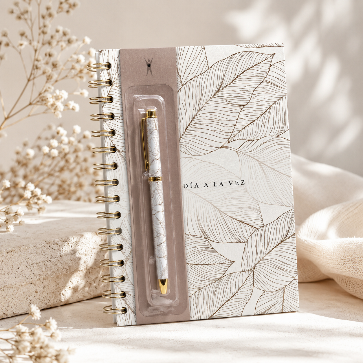 Set Journal & Bolígrafo | Un día a la vez - The Perfect Gift