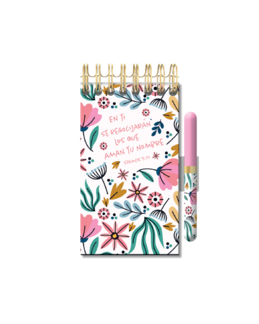 Notepad & Bolígrafo | En ti se regocijarán - The Perfect Gift