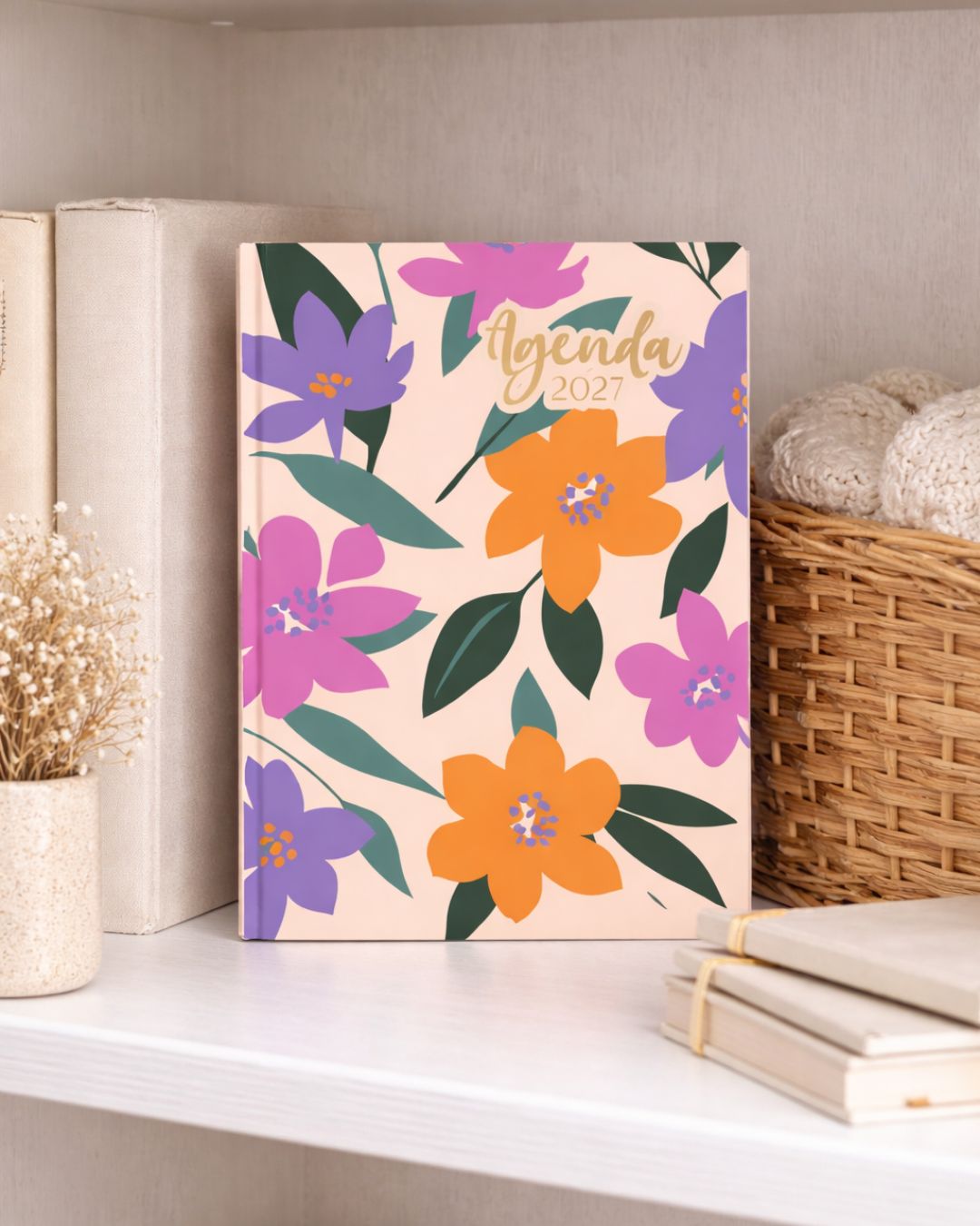 Agenda 2027 | Flores Tapa Dura - The Perfect Gift