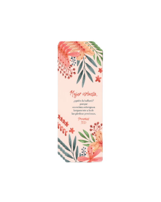 Pack de 25 marcadores | Mujer Virtuosa - The Perfect Gift