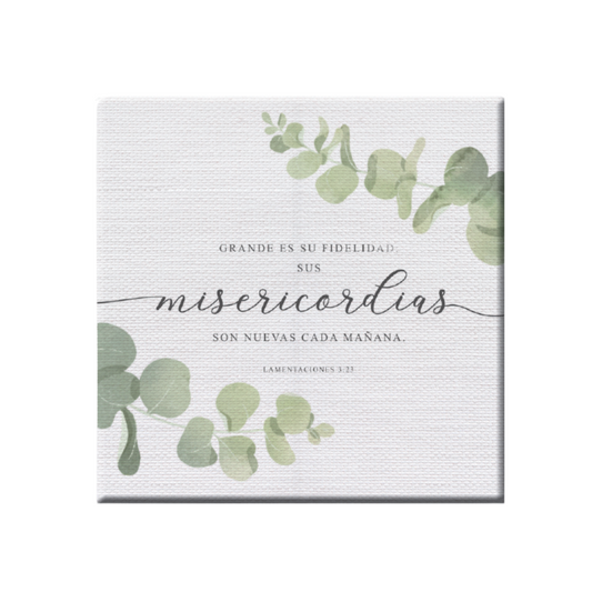 Cuadro canva | Misericordias nuevas - The Perfect Gift