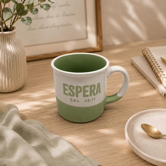 Taza Pequeña. Colección Gratitud. ESPERA