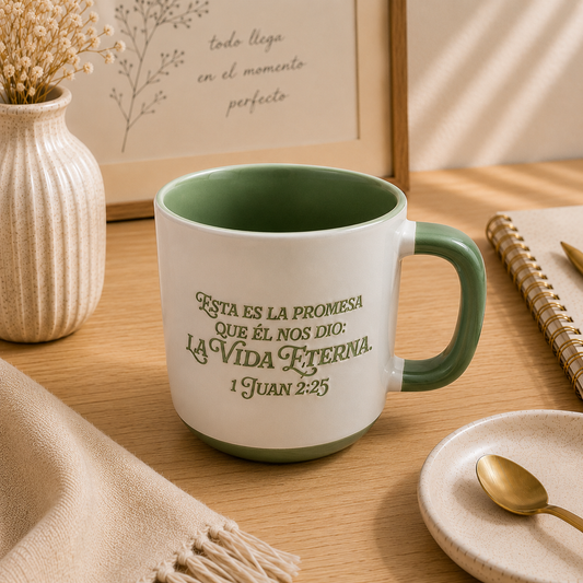Taza Colección Luz en el camino. Esta es la promesa