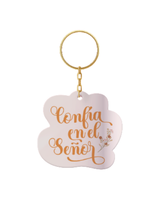 Llavero acrílico | Confía en el Señor - The Perfect Gift