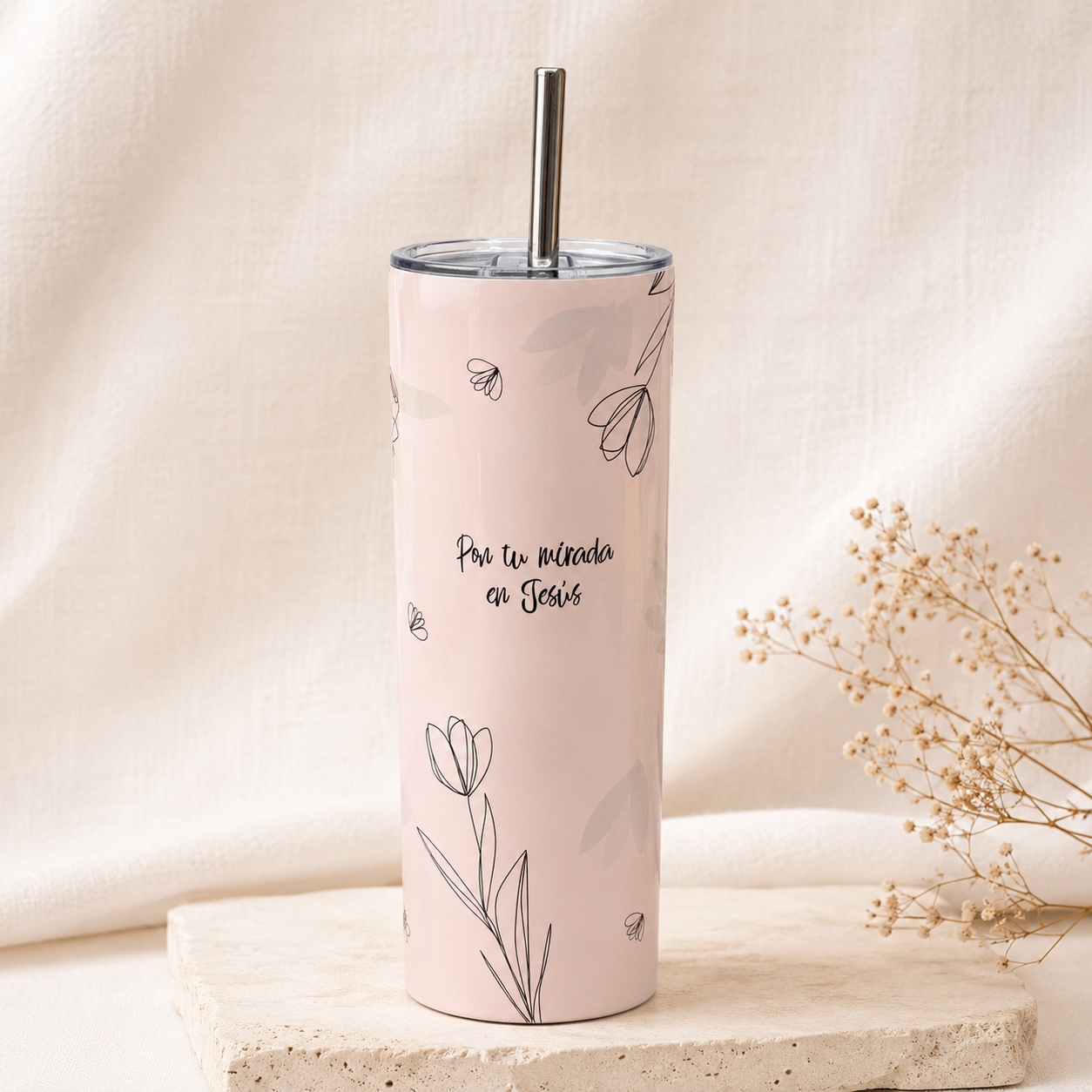 Tumbler | Pon tu mirada en Jesús - The Perfect Gift