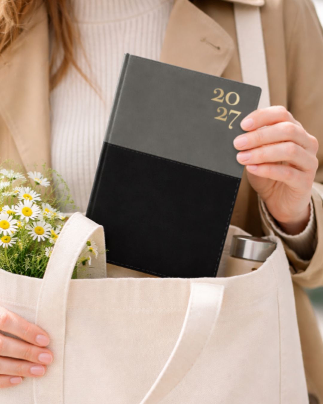 Agenda 2027 | Gris-Negra Piel - The Perfect Gift