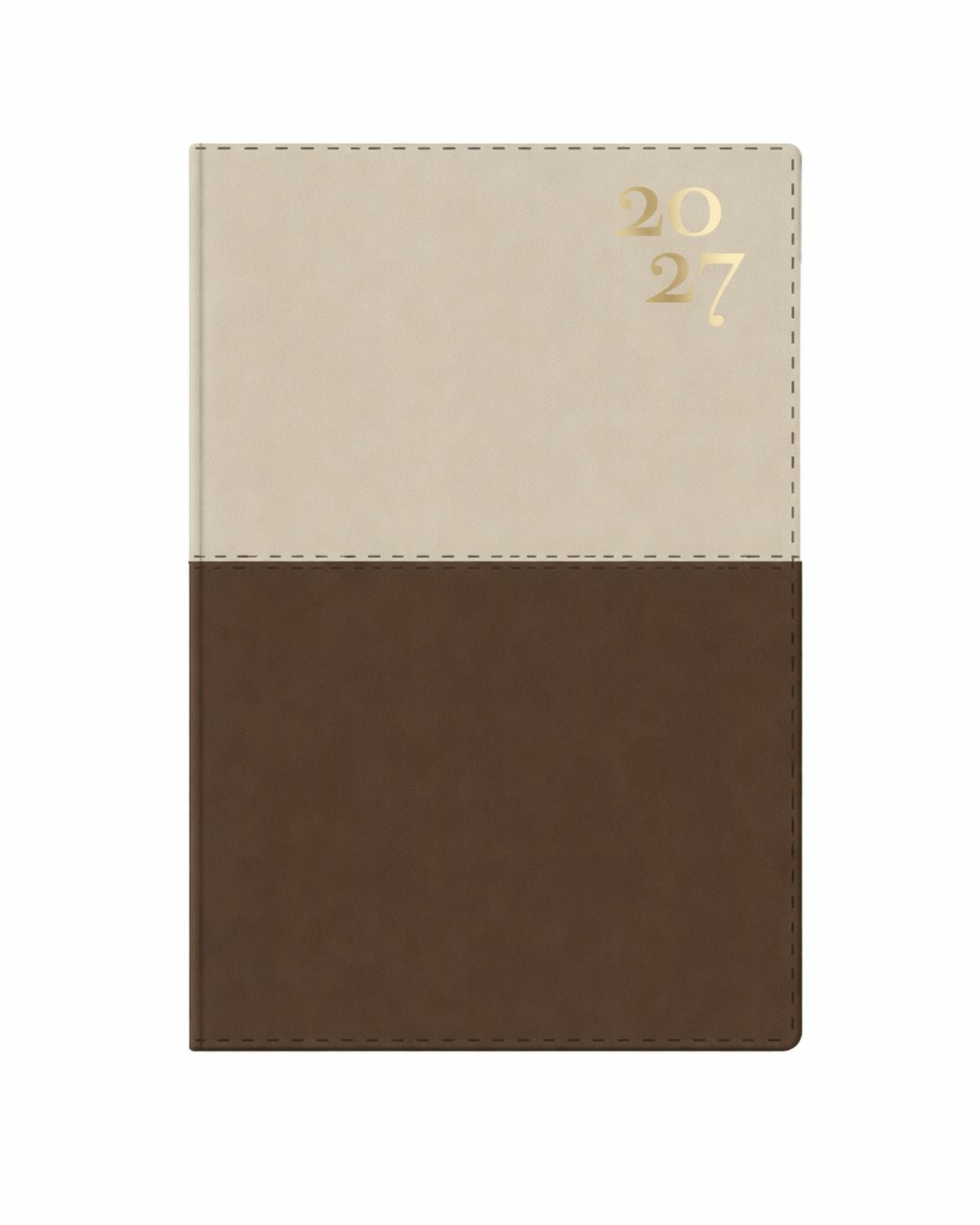 Agenda 2027 | Crema-Marrón Piel - The Perfect Gift