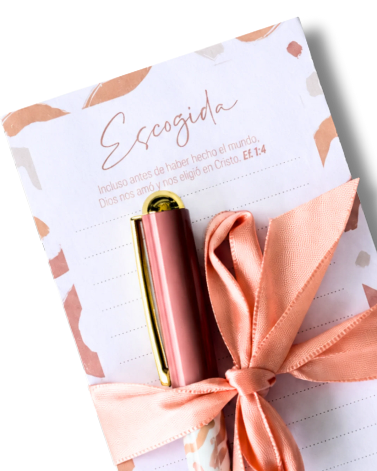 Notepad y Boligrafo- Escogida - The Perfect Gift