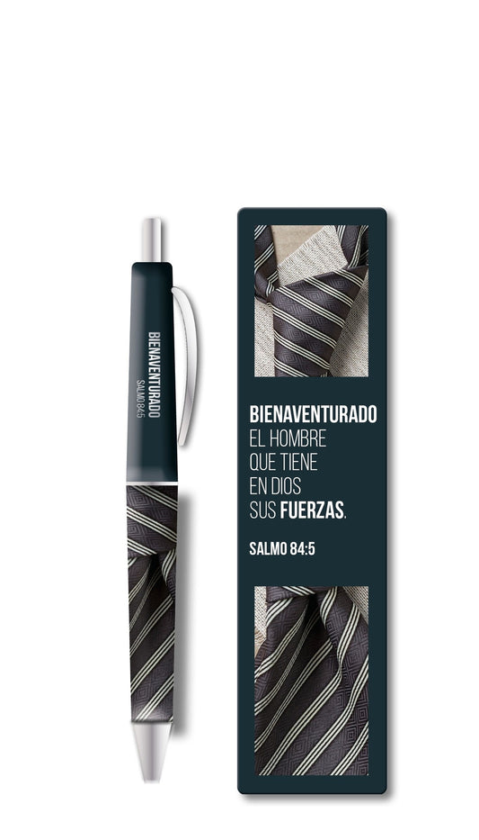 Bolígrafo con Separador - Bienaventurado el Hombre - The Perfect Gift