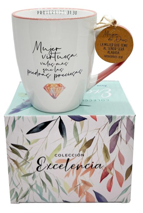 Tazas Colección Excelencia - Mujer Virtuosa - The Perfect Gift