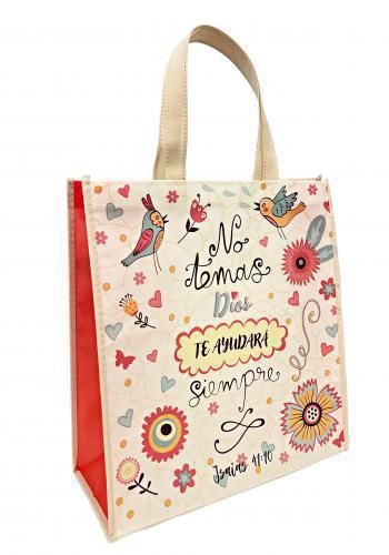 Bolsa Tote Bag Grande: Dios Te Ayudara Siempre, Isaias 41:10 - The Perfect Gift