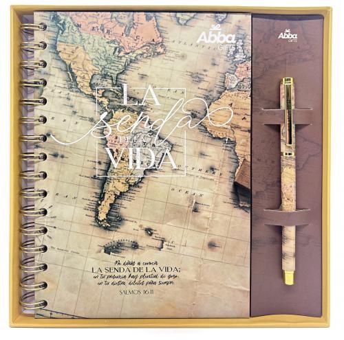 Set Libreta y Bolígrafo | La Senda de la Vida | Salmos 16:11 - The Perfect Gift