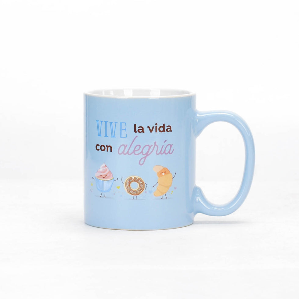 Taza Colección Comparte - Vivan La Vida Con Alegria - The Perfect Gift