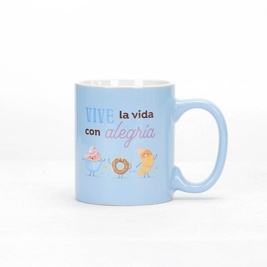 Taza Colección Comparte - Vivan La Vida Con Alegria - The Perfect Gift