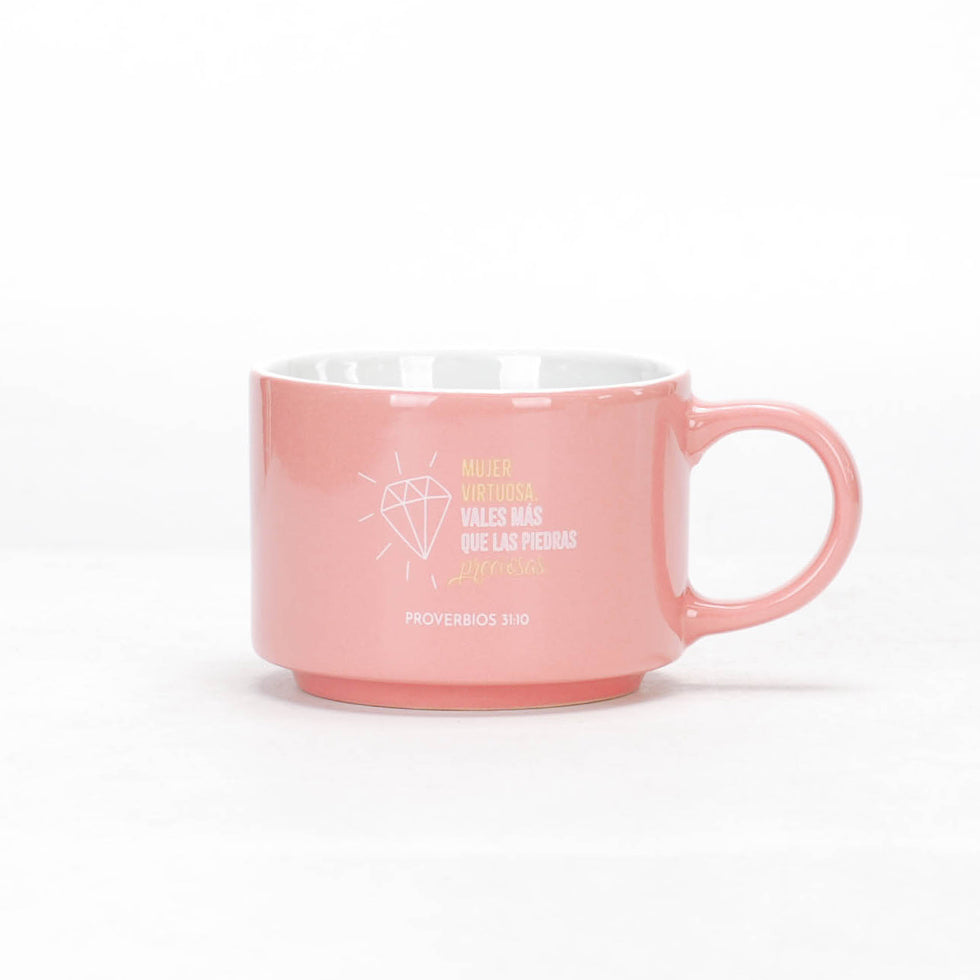 Taza y LLavero Coleccion Primor – Mujer Virtuosa - The Perfect Gift